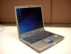 My Dell Inspiron 600M - click to enlarge (109 kb).